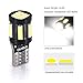 LUYED 194 168 T10 LED Bulbs Xenon White Super Bright 7020&3030 10-EX Chipsets Canbus Error Free W5W 2825 LED Lights for Car Dome Map Door Courtesy License Plate Lights,Pack of 10