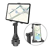 【2 in 1 Autohalterung】 Gesamthöhe 12,8 Zoll. Stabilere und höhenverstellbare Stange. Eine Gelenkstange für Rundumbewegungen verbessert Ihre Sicht und Bedienbarkeit weiter. Es kann sicheres Fahren gewährleisten, egal ob Sie sprechen, navigieren, Musik hören oder aufladen. Schwammkissen-Design unten. Sie müssen sich keine Sorgen über die Reibung oder die Bewegung des Telefons machen, selbst auf unebenen Straßen.