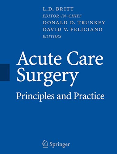 Acute Care Surgery: Principles and Practice - //medicalbooks.filipinodoctors.org
