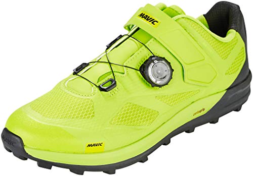 Mavic XA Pro Cycling Shoe - Men's Lime Green/Pirate Black/Sa