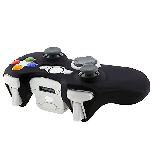 Black Silicone Skin for Xbox 360 Controller