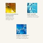 Blueprint Bryan Johnson Hair Peptide Serum – 8 Peptide Scalp Treatment with Caffeine & Curcumin – Fragrance Free Scalp Serum for Thicker, Fuller Hair – Lightweight Leave-In Formula (50 mL) - Image 3