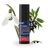 Lobey Anti-Aging Serum für Männer – Straffendes Männer-Serum gegen Falten mit Hyaluron, IBR-Snowflake & MARSturizer – Beruhigt nach der Rasur – Naturkosmetik für Vitale & Glatte Haut (30 ml)
