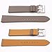 Handdn Slim Light Grey Epsom Leather Watch Bands for Men Women - Vintage Handmade Leather Watch Straps - Quick Release Watch Bands - 16mm, 17mm, 18mm, 19mm, 20mm, 21mm, 22mm, 23mm & 24mm Watch Bands