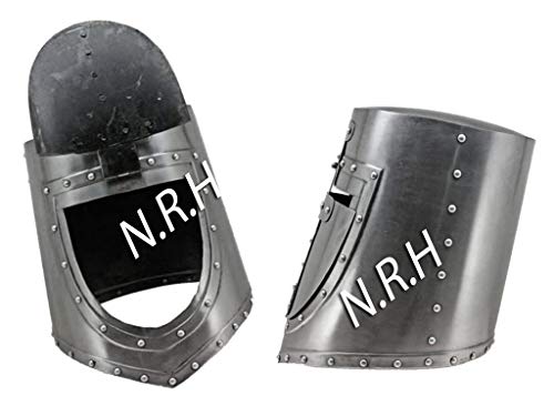 Medieval Close Crusader Armour European Knight Armor Helmet Medieval Costume