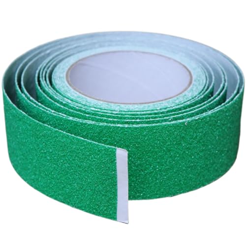 Image of Anti Slip Tape 2 Inch Wide, Waterproof Grip Adhesive Heavy Duty High Traction Friction for Indoor /Outdoor Steps (17 Ft /Green).