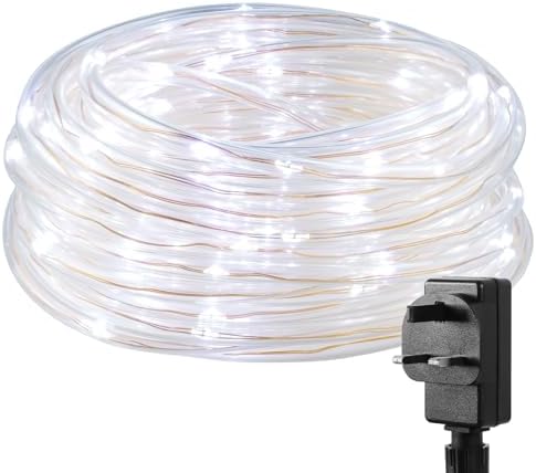 Lepro Outdoor Rope Lights with Timer, Low Voltage, 10m/33ft Waterproof