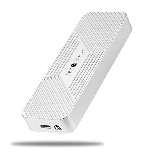 Caja externa para SSD M.2 NVMe USB 3.2 Gen 2 miniatura 1