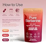 Sacred Summit Pure Berberine 500mg – 10:1 Extract (5000mg Equivalent) – Vegan Capsules Made in UK – Premium Plant-Based Supplement for Everyday Balance and Vitality – 90 Capsules - Image 5