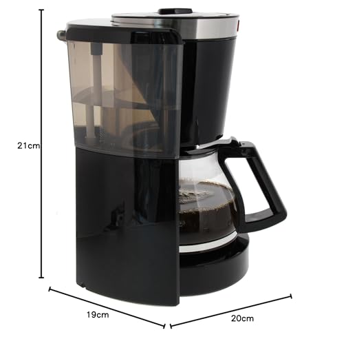 Foto von Melitta Look IV Selection - Filterkaffeemaschine - mit Glaskanne - Tropfstopp - 10 Tassen - Schwarz (1011-04)