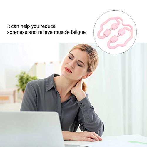 BESPORTBLE Rolo de massagem muscular flexível haste de espuma, haste de rolo de manípulo, braço e pe