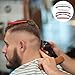 2 Pack Neckline Shaving Template, Men Shaving Template, Edge Up Your Straight Neck Hairline, Neck Hair Template Precise Position, Hairline Shaping Hair Trimming DIY Hands Hair Cutting Tools