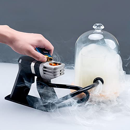 DUEBEL Kit de defumador de coquetel, infusor de fumaça antiquado para coquetéis defumantes, chaminé