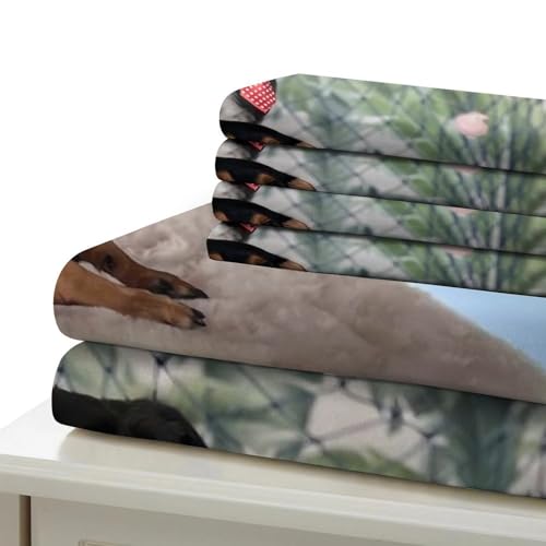 Housse de couette chien microfibre ultra douce de qualité supérieure - 7