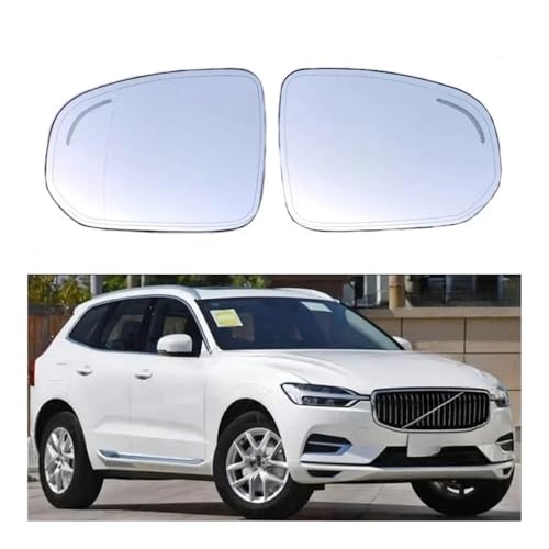 Verre rétroviseur Volvo XC60 anti angle mort pour aile de voiture