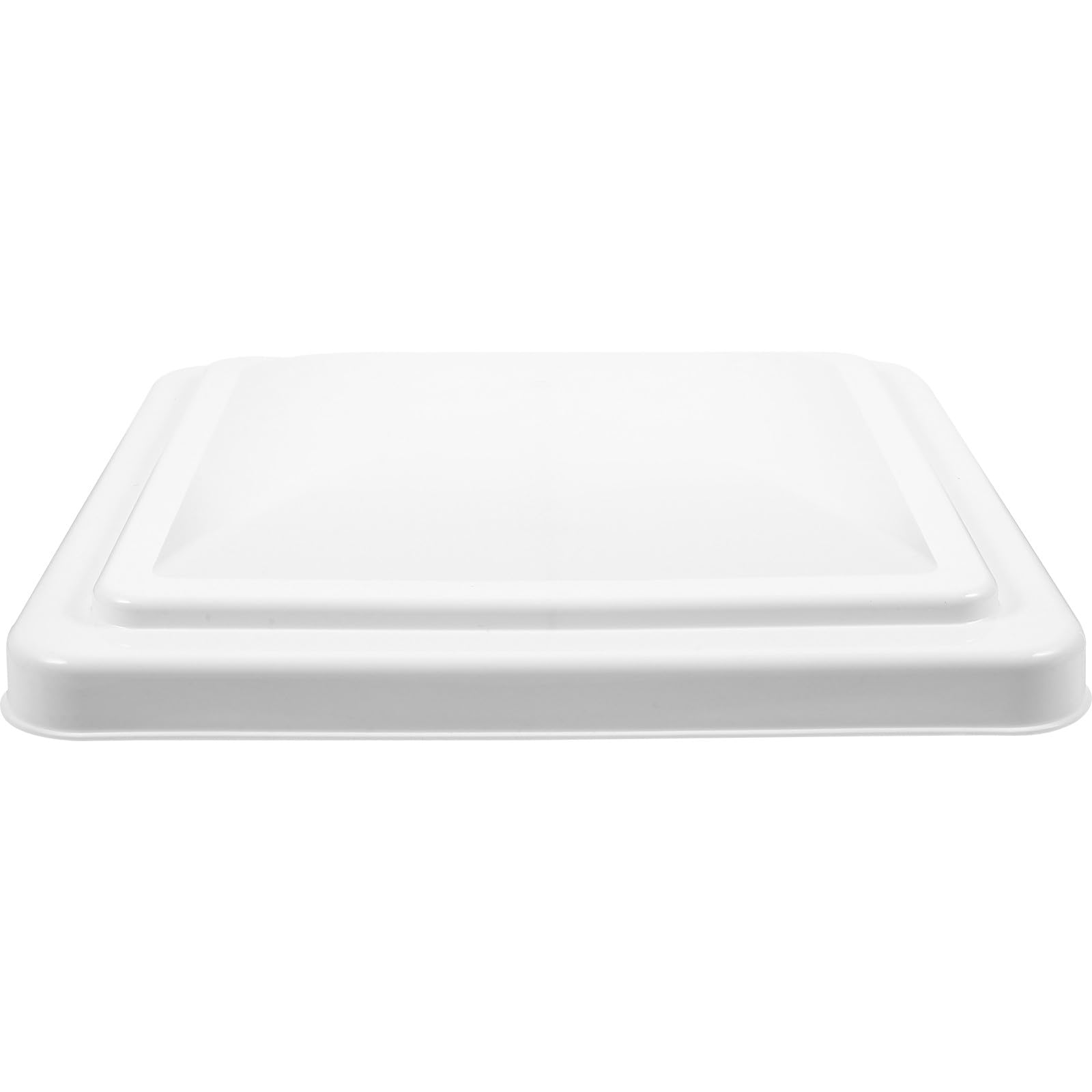 Copertura in Plastica 14x14 Pollici di Sfiato per Tetto Camper e Ventilazione Bianco, Isolante Termica per Ventilazione Bagno Rv