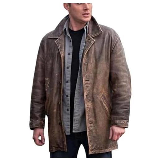 Jaqueta masculina de couro preto e marrom envelhecido | Jaqueta de couro preta, Marrom, GG