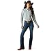 ARIAT Women's Kirby Stretch Shirt, Capri Stripe, XX-Large