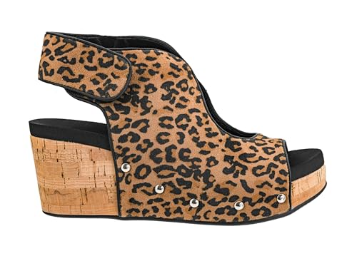Corkys Footwear Womens Frisky Wedge - Featuring a 2.5-Inch Heel, A Lightweight Cork Heel, Adjustable Ankle Strap, and All-Day Comfort for Effortless Style2