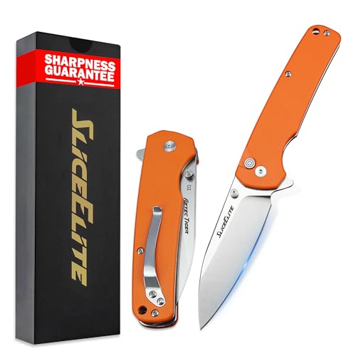 SliceElite Aztec Tiger Folding Knife