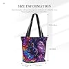 MAHIPOCI Tote Bag For Women Work Shoulder Bag Handbags Work Laptop Tote Bags For Gym Travel Shop Work Beach Gifts for Women, Purple Music Women, One Size #3