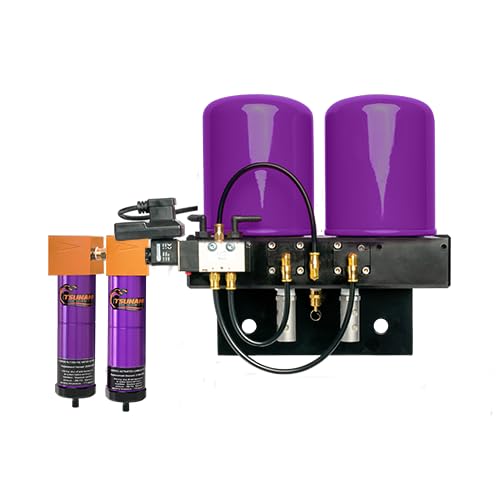 5 HP, 15 CFM, Tsunami Pure Regenerative Wall Mounted Air Dryer, Includes 2-Stage Pre-Filtration Water Separator, Coalescing Filter & Float Drain