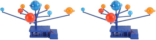 ULTECHNOVO 2 Sets The Planet Specialized Mesa para Uñas Acrílicas Modelo Planetario Modelo Ciencia Modelo Juguete Niños Teléfono Celular Juguete