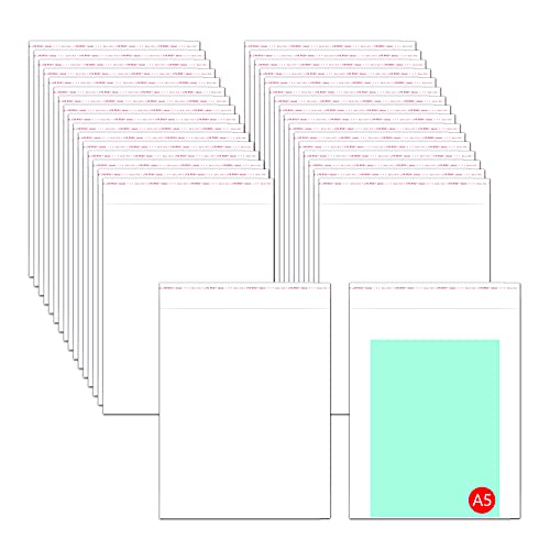 8" x 10" Self Stick Cello Bags 200pcs Sealable OPP Poly Glassine Bags 2mil for A5 Prints Clothing Shoes Apparel Toy Towel Scarf Underwear Notebook Hat T-shirt