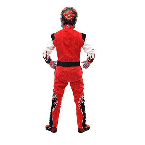 Jxhracing Rb-C06032 Two Layer Shiny Go Kart Racing Suit-Small #TOP1