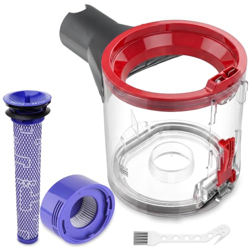 Image of Lemige Upgraded Vacuum Filter Dust Bin Canister Replacement for Dyson V7 V8