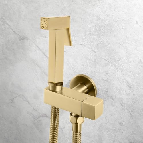 Rociador de bidé para lavado femenino y bebés, grifo de mano con presión ajustable 3