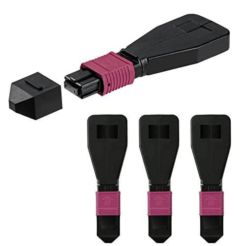 GwliUni MPO OM4 �}���`���[�h���X���[�v�o�b�N�v���O 40G 100G�l�b�g���[�N��QSFP�e�X�g�p12�t�@�C�o�[�R�A6�`�����l�����T�|�[�g