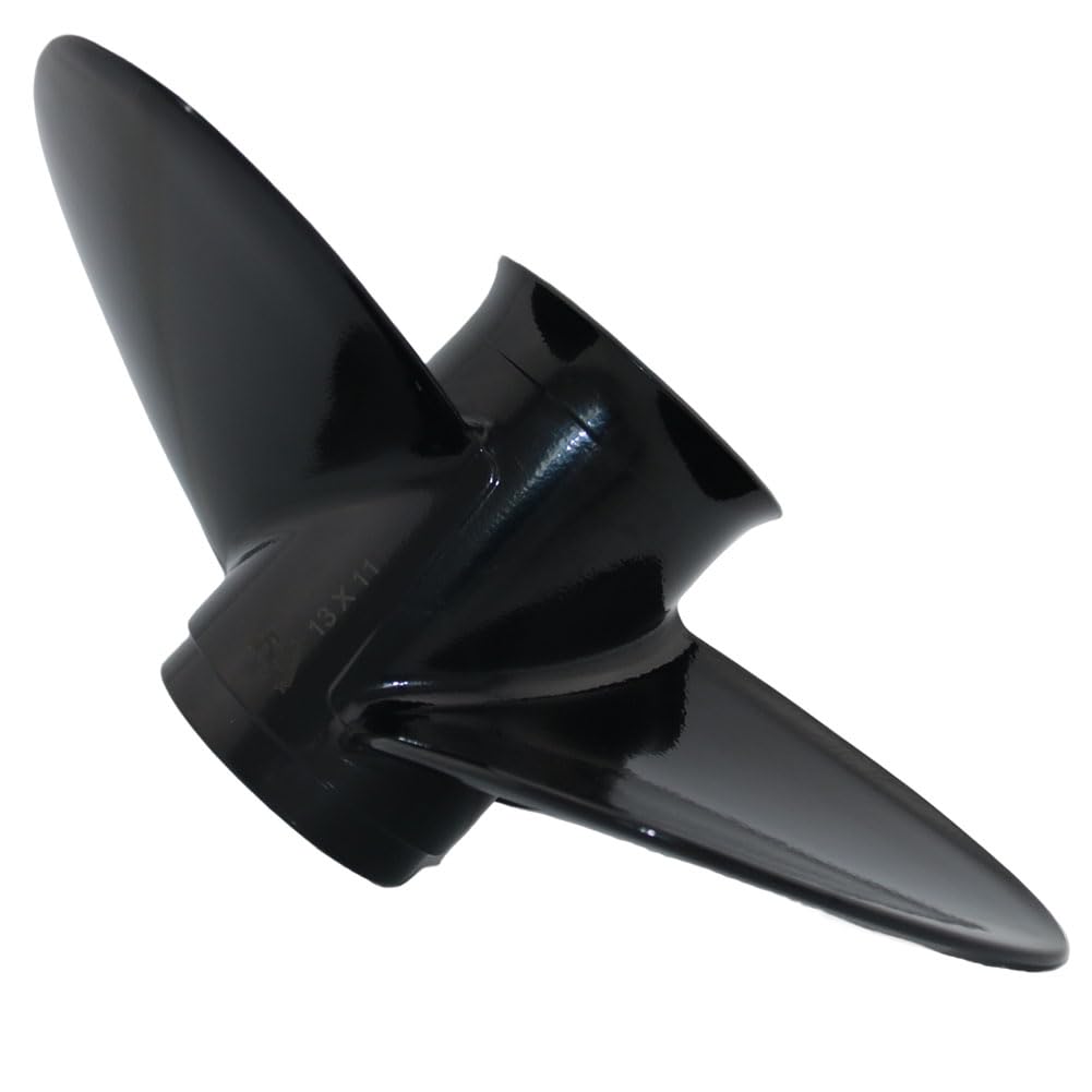 Boatman 13x11 Alluminio Barca Elica Sostituzione per BRP Johnson Evinrude OMC Stern Drive E-TEC 40-75 HP 13 Spline Dente RH
