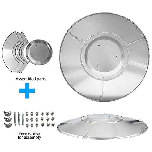 2 Units Patio Heater Heat Reflector Shield, Replacement Dome Part For Outdoor Heaters #TOP2