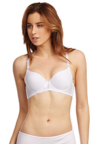 Image of Mamia Women's Basic Plain Bras, Pack of 6