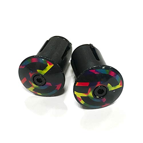 Cinelli Unisex's Bar End Expander Plugs, Caleido, Universal
