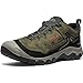 Produktbild KEEN Targhee 4 Herren-Wanderschuhe, niedrige Höhe, langlebig, bequem, wasserdicht, Dark Olive/Gold Flame, 44.5 EU