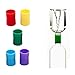 OBTANIM Tornado in A Bottle, 8 Pcs Tornado Tube Bottle Connector Cyclone Tube for Scientific Experiment (Random Color)