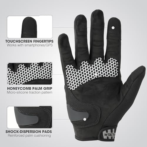 Image of WTACTFUL Lightweight Motorcycle Gloves for Men Women Touchscreen Summer