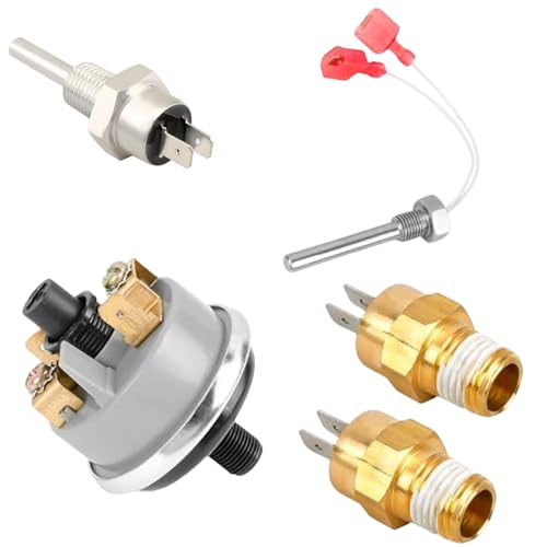 SkyPOOU Set di manutenzione del riscaldatore della piscina facile da usare Set di riparazione professionale per servizio di piscina per una durata prolungata Parti metalliche di efficienza