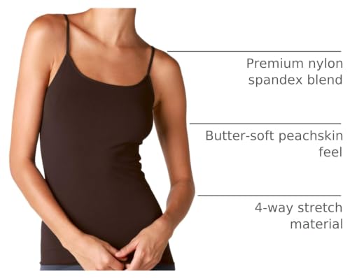 Image of NIKIBIKI Women Seamless Basic Camisole, Made in U.S.A