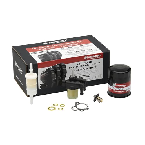 Mercury 8M0090558 40-60hp FourStroke EFI 100 Hour Maintenance Kit