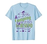 This Girl Loves Camping With Her Husband T Shirt T-Shirt
