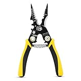 GLUN® Wire Strippers, Multi-Function Strippers, Stripper Tool, Wire Crimping Tool, Wire Cutter Electrical, Wire Crimper Tool, Wire Strippers Electrical, Cable Stripper
