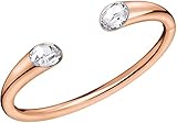 Calvin Klein Armreif mit Swarovski Kristallen, Edelstahl, poliert, Gr. M