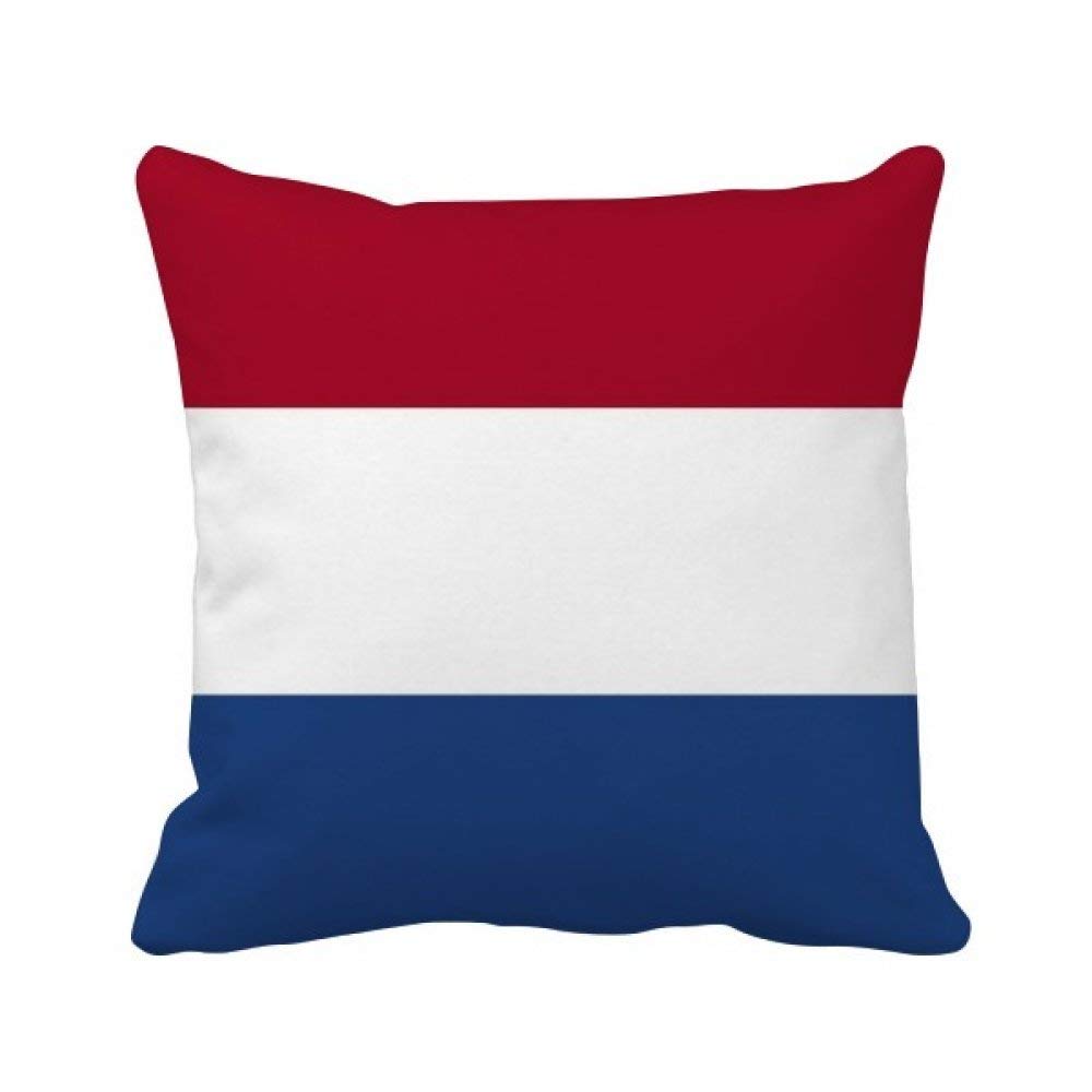 Drapeau Pays-Bas : housse de coussin carrée pour canapé et déco