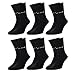 Pierre Cardin 18 Paar Sonderangebot Herren Business-Socken Baumwoll-Socken Anzug-Socken Schwarz (18, 43-46)