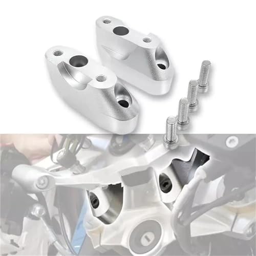 Elevador manillar moto BMW R1250RS elimina el dolor de espalda 2