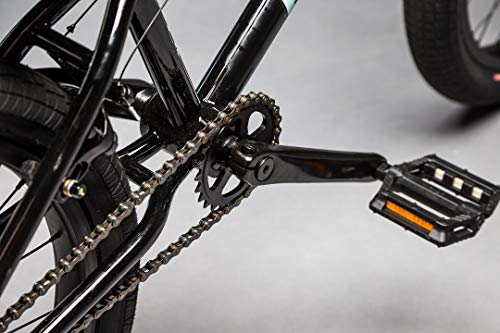 framed defendant bmx bike