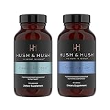 Hush & Hush DeeplyRooted Hair & TimeCapsule Beauty Supplement | Collagen Hair Growth Pills for Men & Women | Multivitamin with Collagen and Hyaluronic Acid | Protects Skin from Inside Out
